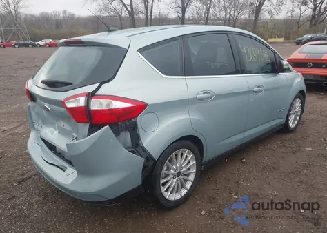 2013 Ford C-Max Hybrid Sel из США, поврежденный, VIN 1FADP5BU6DL536827